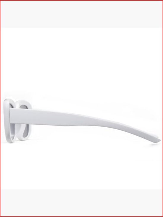 Retro Rectangle Sunglasses UV400 Protection PC Frame Lightweight Unisex Vintage main image 5